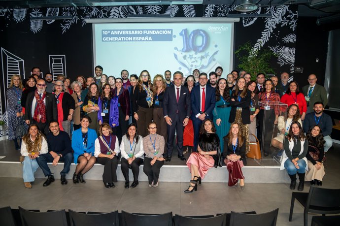 Fundación Generation España celebra 10 años con un 80% de inserción laboral y más de 6.700 personas formadas