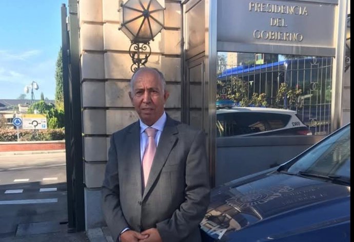 Archivo - El presidente de la Comunidad Musulmana de Melilla,  Mohamed Ahmed Mopresid, en una imagen de archivo