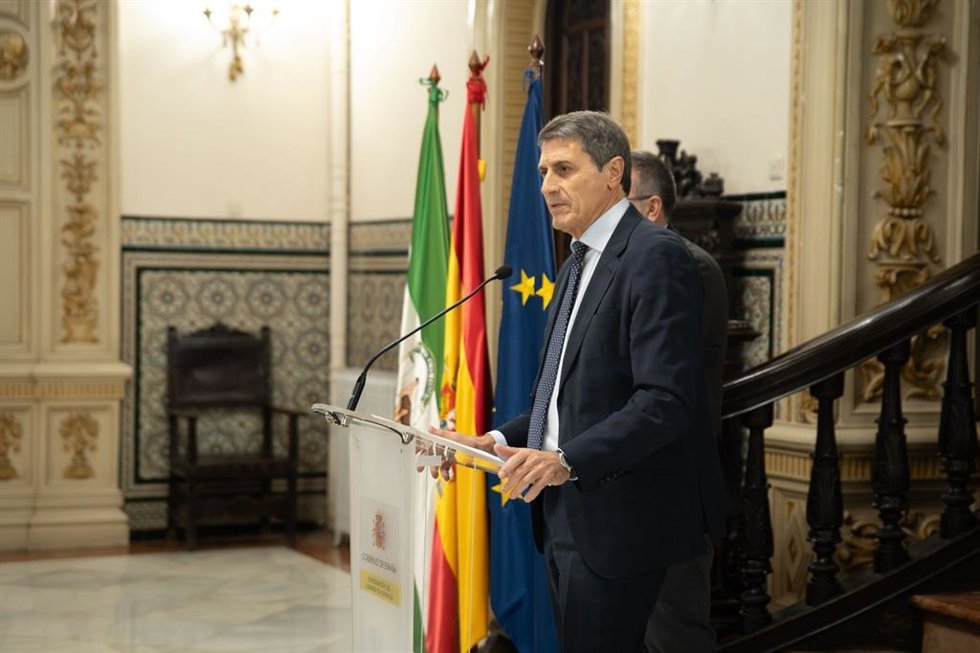 El delegado del Gobierno en Andalucía, Pedro Fernández