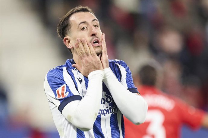 El delantero de la Real Sociedad Mikel Oyarzabal.