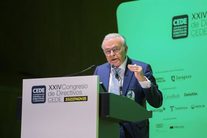 El presidente de la Fundación CEDE, Isidro Fainé.