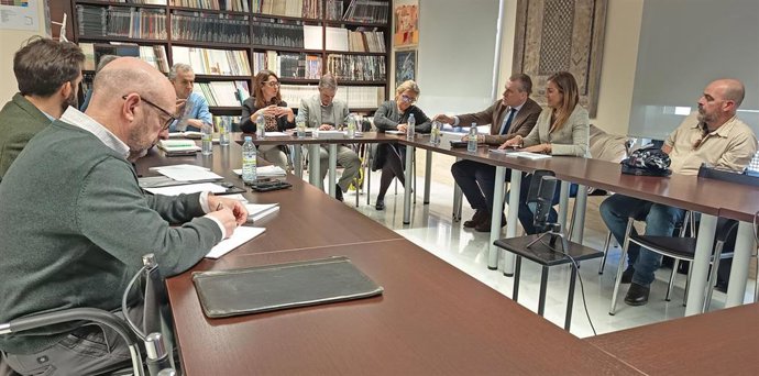 Presentación del avance del PGOM a la Mesa de la Construcción.