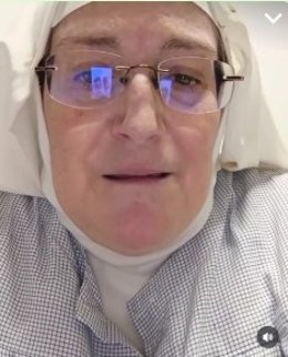 Archivo - Captura del vídeo de instagram de la exabadesa del monasterio de Belorado.