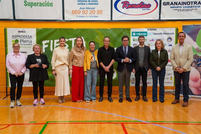 Fiesta del deporte de Asprodesa en El Ejido (Almería).