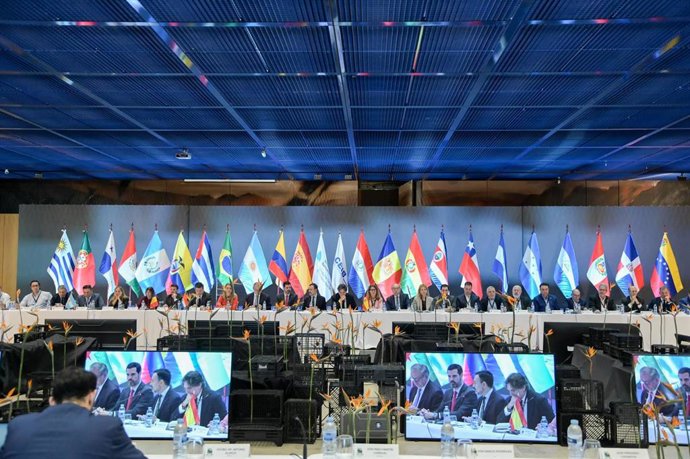 Inauguración del VII Foro Iberoamericano de la Mipyme, en Tenerife. Se trata de un encuentro internacional que reúne a más de 600 expertos y empresarios de 22 países y que forma parte de la Cumbre Iberoamericana de 2026 que se va a celebrar en Madrid.