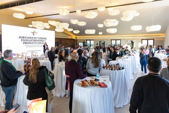Un momento de las Jornadas de Turismo, Enogastronomía y Producto Local.