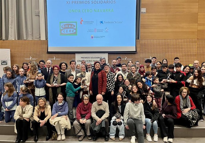 Entrega de los XI Premios Solidarios Onda Cero Navarra