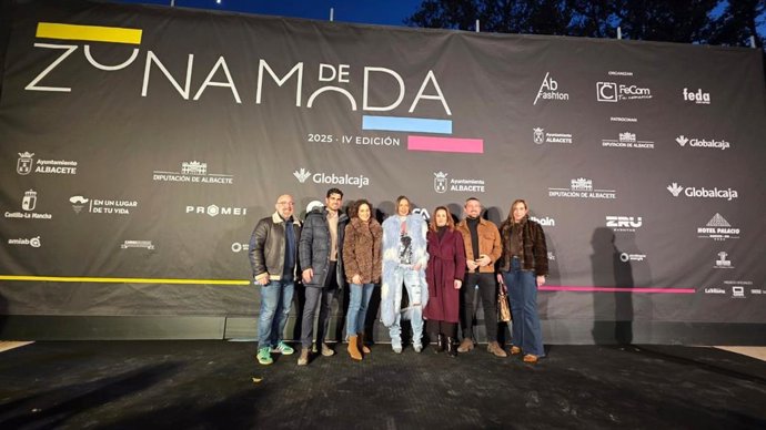Photocall de la inauguración de la Zona de Moda 2025.
