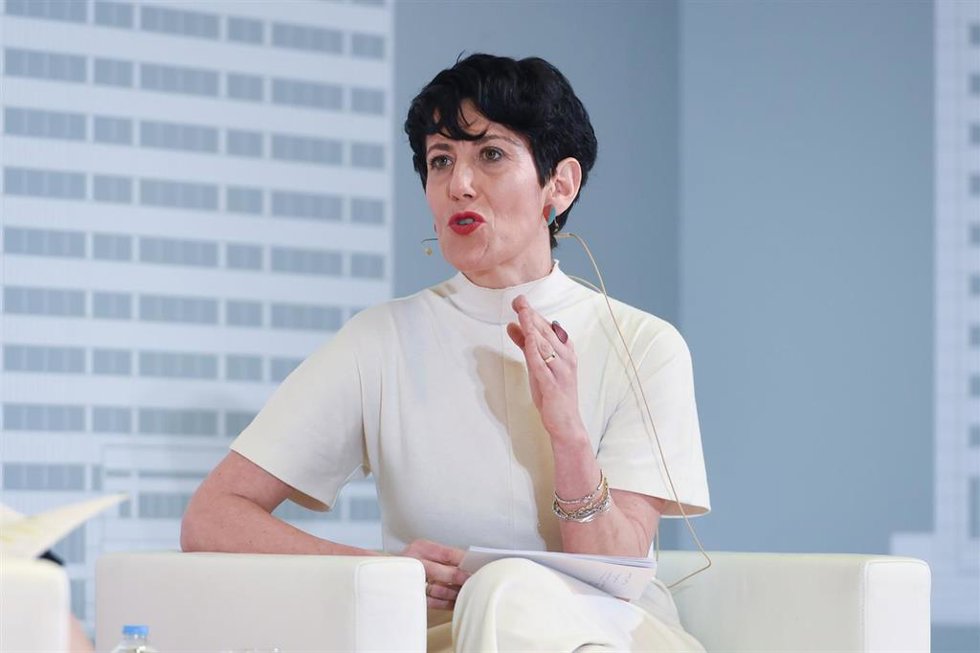 Archivo - La ministra de Inclusión, Seguridad Social y Migraciones, Elma Saiz, en una foto de archivo.