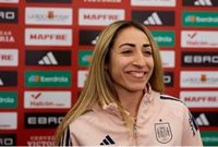 Olga Carmona: "Ya sabéis de la ambición de esta selección"