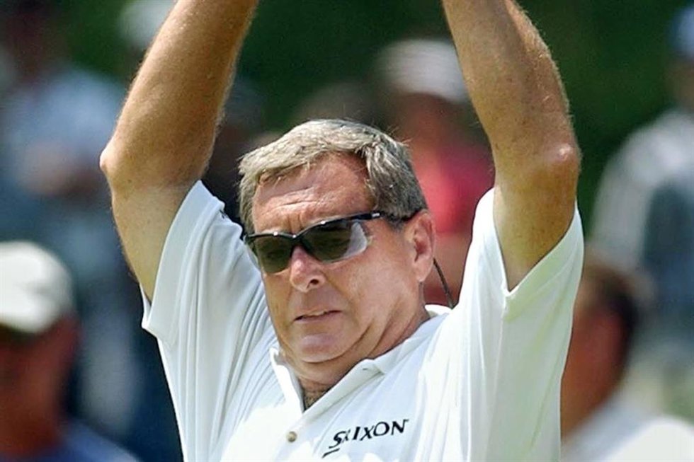 Fuzzy Zoeller, durante un torneo.