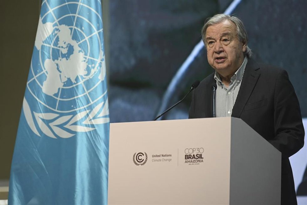 El secretario general de Naciones Unidas, António Guterres