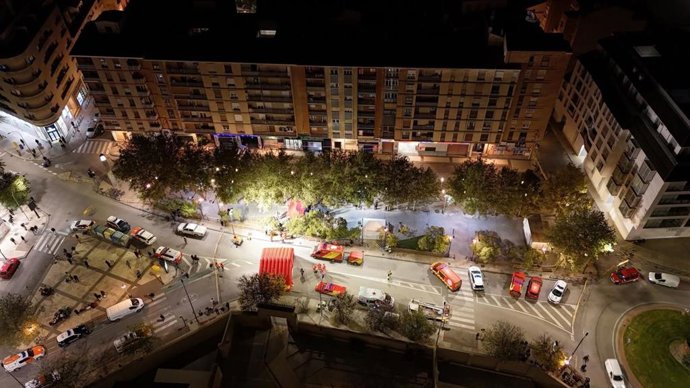 Plaza de Santa Clara de Huesca.