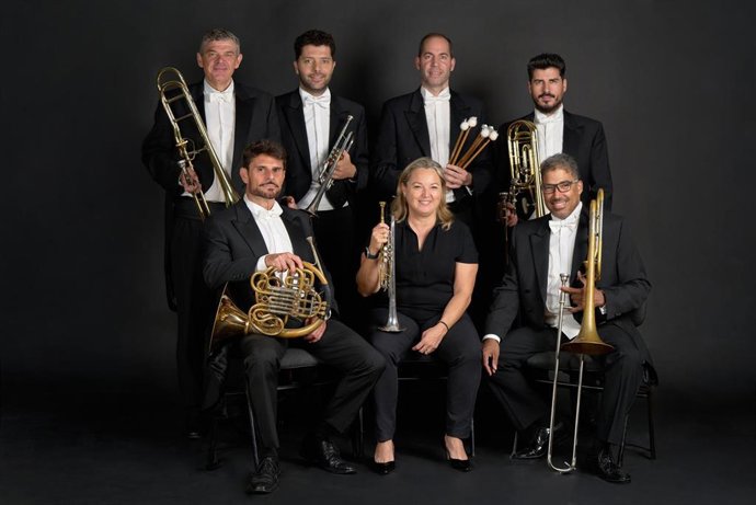 Septeto de metales y percusión formado por profesores de la Real Orquesta Sinfónica de Sevilla.