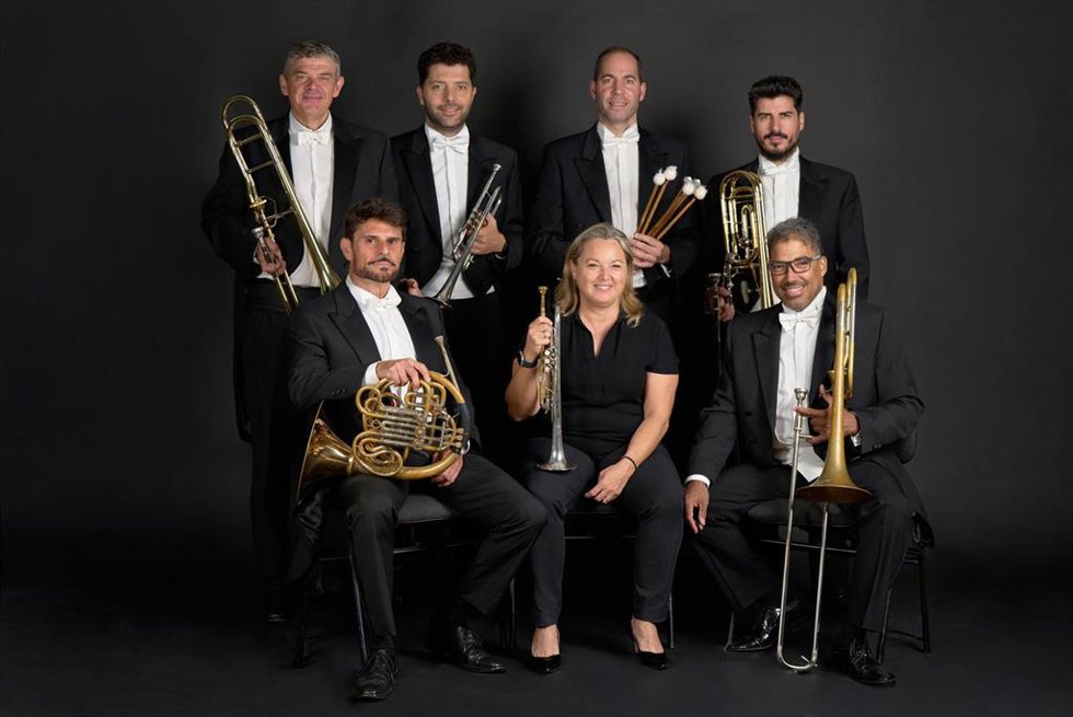 Septeto de metales y percusión formado por profesores de la Real Orquesta Sinfónica de Sevilla.
