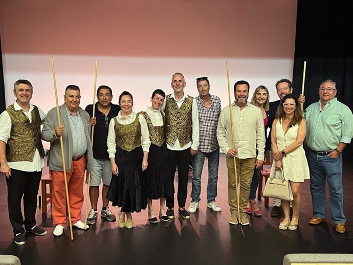 La Machina teatro en una de las actuaciones de la gira 'Tonada'