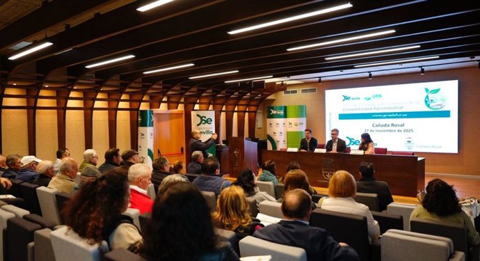 Cañada Rosal (Sevilla) acoge la Jornada para la Mejora de la Competitividad Agroindustrial de la Diputación de Sevilla.
