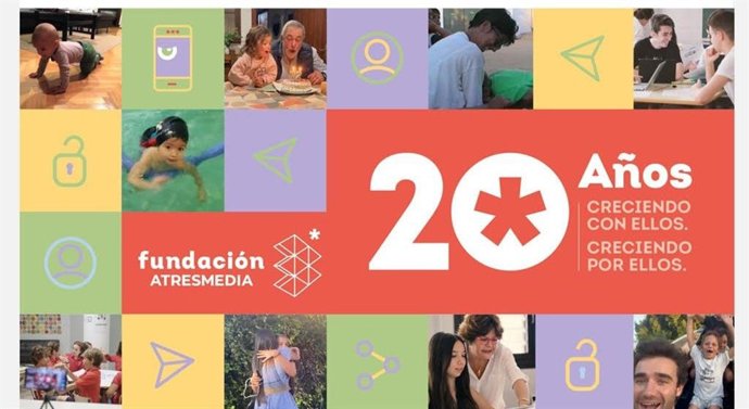 Fundación Atresmedia cumple 20 años acompañando a niños y jóvenes en su desarrollo y alfabetización mediática y digital