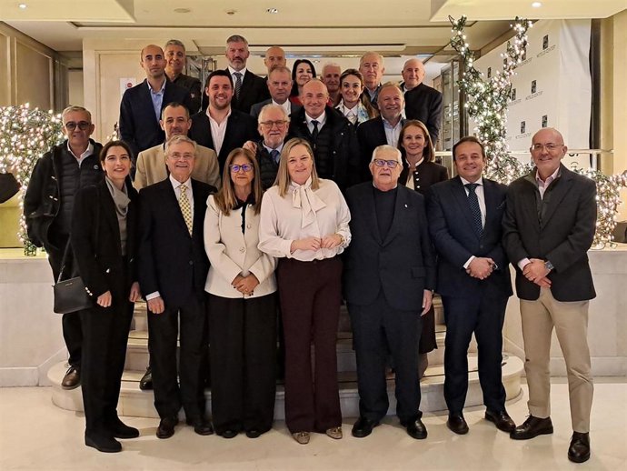 Junta directiva Confederación Andaluza de Empresarios de Alimentación y Perfumería (CAEA).