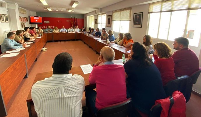 Comisión Ejecutiva del PSOE de Albacete.