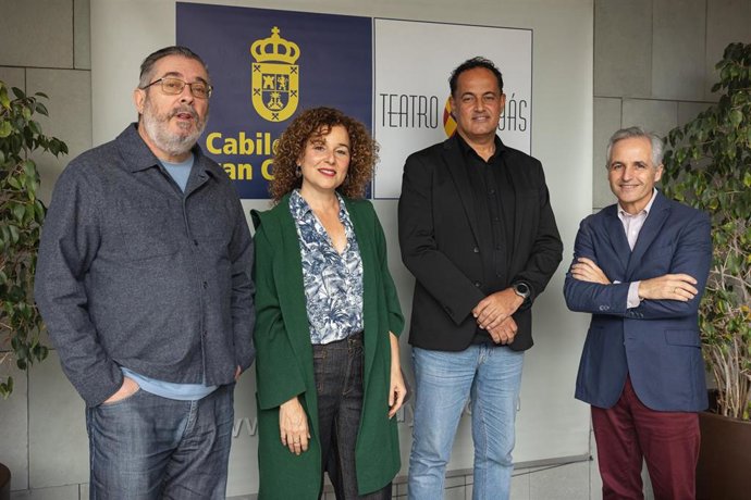 Presentación de 'La Tuerta' en el Teatro Cuyás, en Las Palmas de Gran Canaria