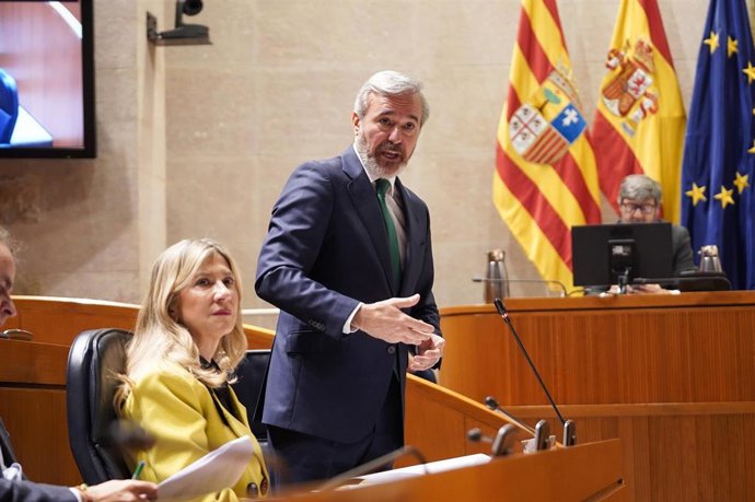 Jorge Azcón es el presidente del Gobierno de Aragón.