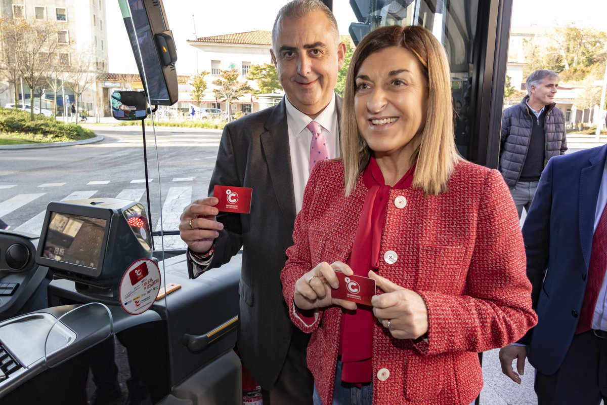 Cantabria estrenará el lunes la nueva tarjeta única de pago en el transporte