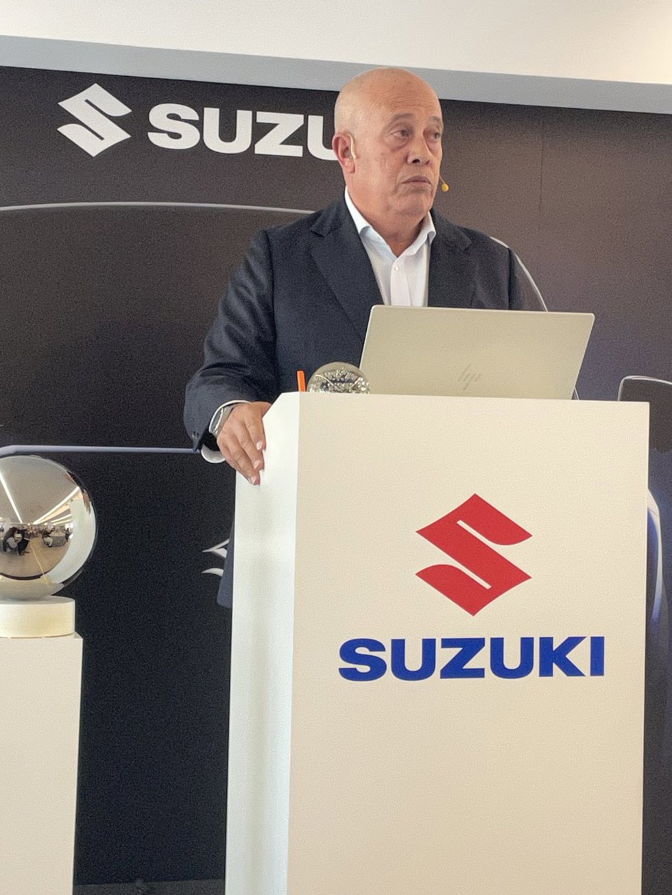 El presidente de Suzuki en España, Juan López Frade.