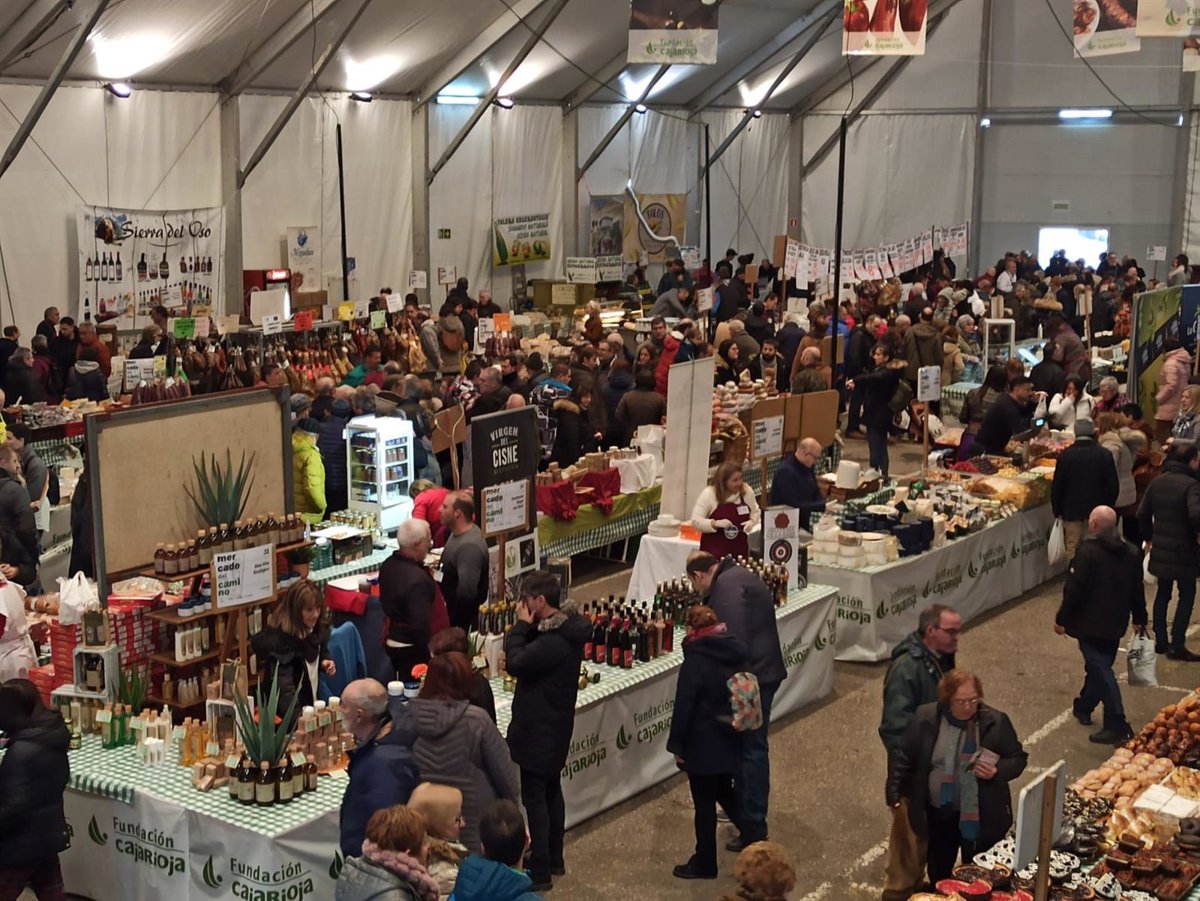 El Mercado del Camino regresa un año más a Santo Domingo para disfrutar producto local de calidad y de cercanía