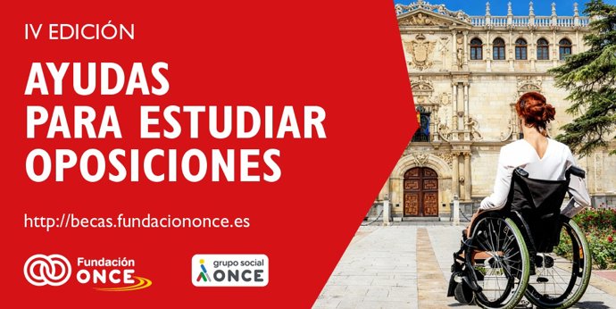 Un total de 67 universitarios con discapacidad obtienen una beca de Fundación ONCE para opositar