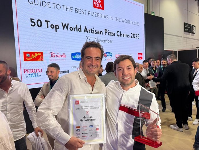 Entrega de premios a Grosso Napoletano