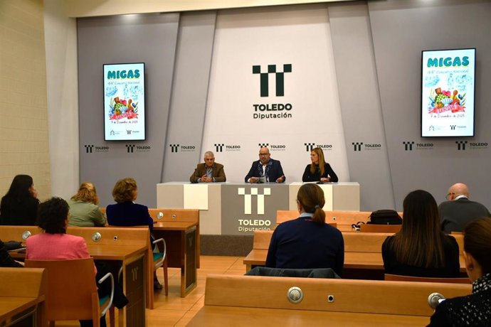 Presentación del Concurso Nacional de Migas de Urda.