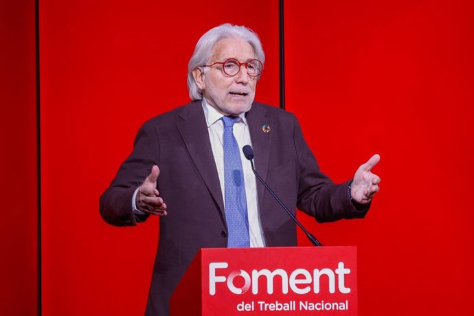 El president de Foment del Treball, Josep Sánchez Llibre