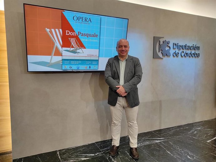 El delegado de Cultura de la Diputación de Córdoba, Gabriel Duque.