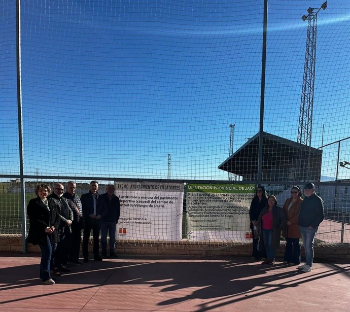 Visita al campo de fútbol.