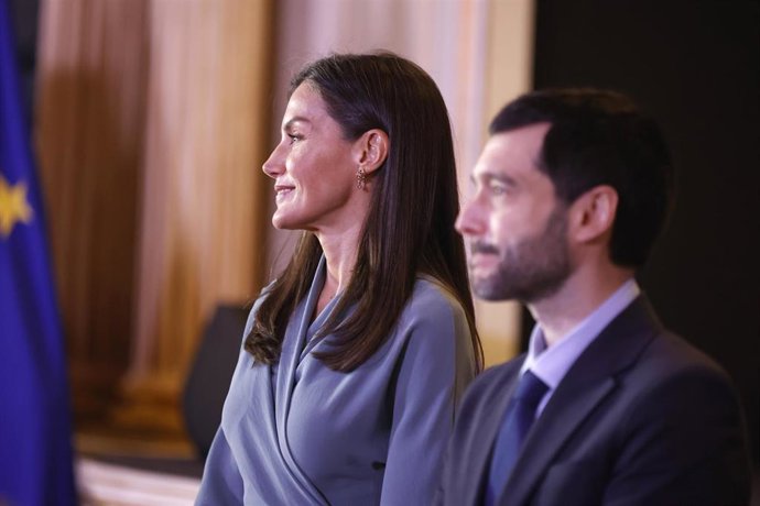 Archivo - La reina Letizia durante una de las entregas de los Premios Nacionales de Discapacidad Reina Letizia.