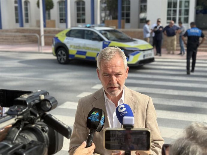 Archivo - El presidente de la Autoridad Portuaria de Motril, José García Fuentes, en imagen de archivo.