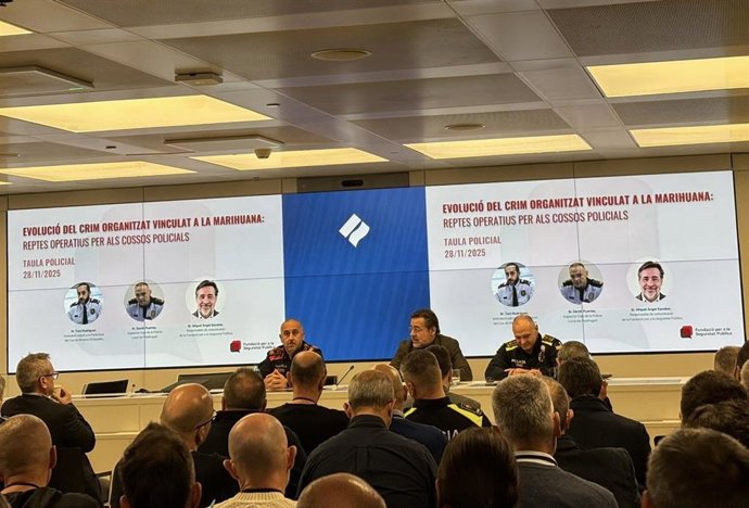 Jornadas policiales sobre marihuana.