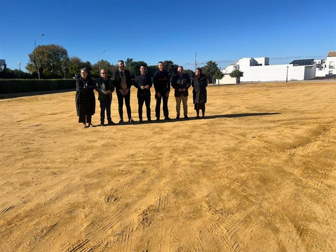 Visita de la Diputación a Fuentes de Andalucía (Sevilla)