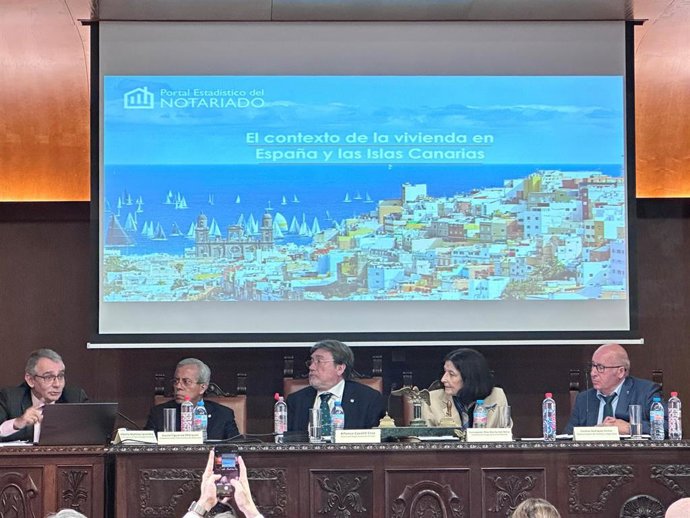 El Colegio Notarial de Canarias presenta el nuevo Portal Estadístico del Notariado