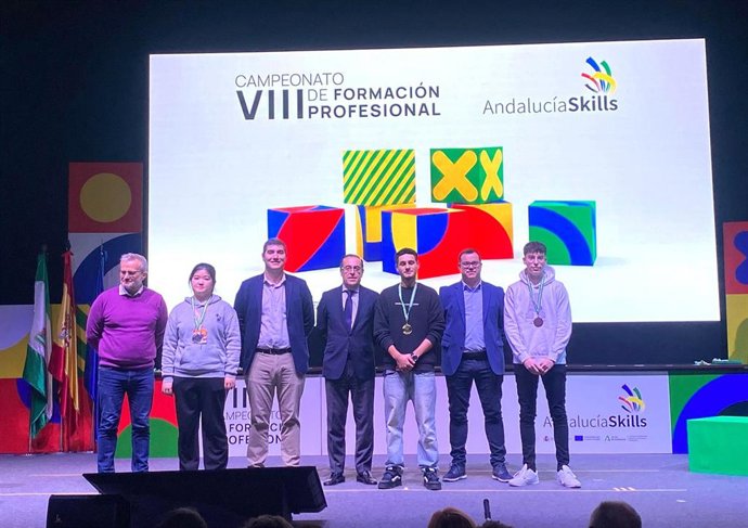 El alumnado de Málaga domina el medallero de las Olimpiadas de FP tras obtener 23 preseas. Los estudiantes de la provincia han logrado diez medallas de oro, récord de la competición.