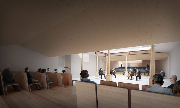 Infografía del conservatorio.