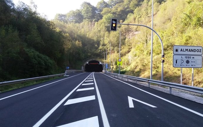 Imagen de archivo de los túneles de Belate.