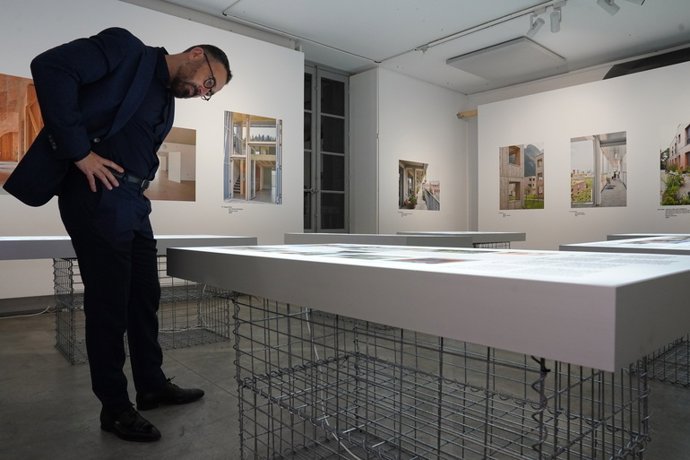 El consejero de Vivienda y Agenda Urbana, Denis Itxaso, en Burdeos