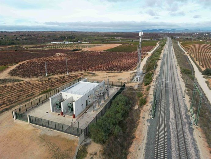 Imatge d'una estació de tren