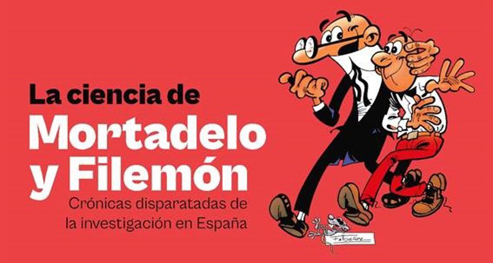 Exposición 'La ciencia de Mortadelo y Filemón'.