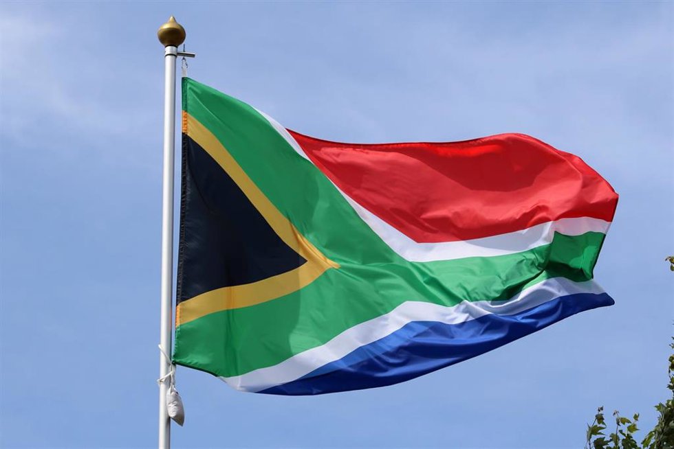 Archivo - Bandera de Sudáfrica (Archivo)