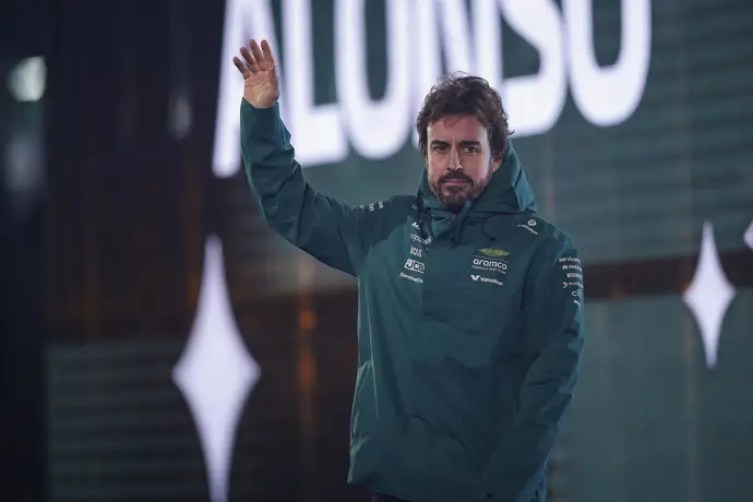 Fernando Alonso, piloto de Aston Martin. - Eric Alonso / DPPI / AFP7