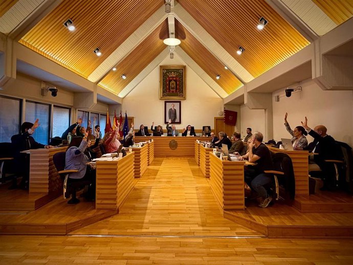 Pleno del Ayuntamiento de Ciudad Real.