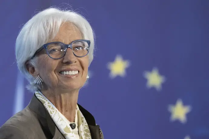 Christine Lagarde, presidenta del BCE